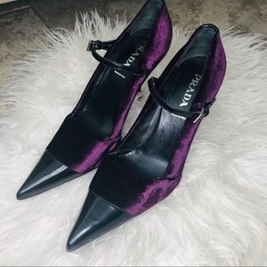 Prada Calzature Donna Bordeaux heels